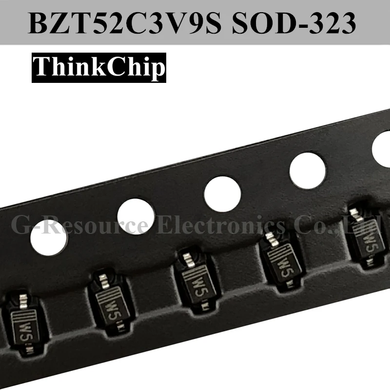 (100 adet) BZT52C3V9S SOD - 323 SMD 0805 Voltaj Stabilize Diyot 3.9 V (İşaretleme W5)