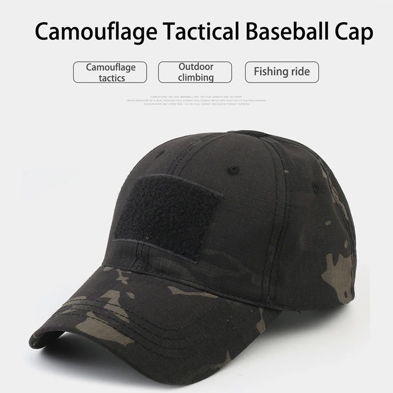 2022 Yeni Askeri Beyzbol Kapaklar Kamuflaj Taktik Ordu Asker Savaş Paintball Ayarlanabilir Yaz Snapback güneş şapkaları Erkekler Kadınlar