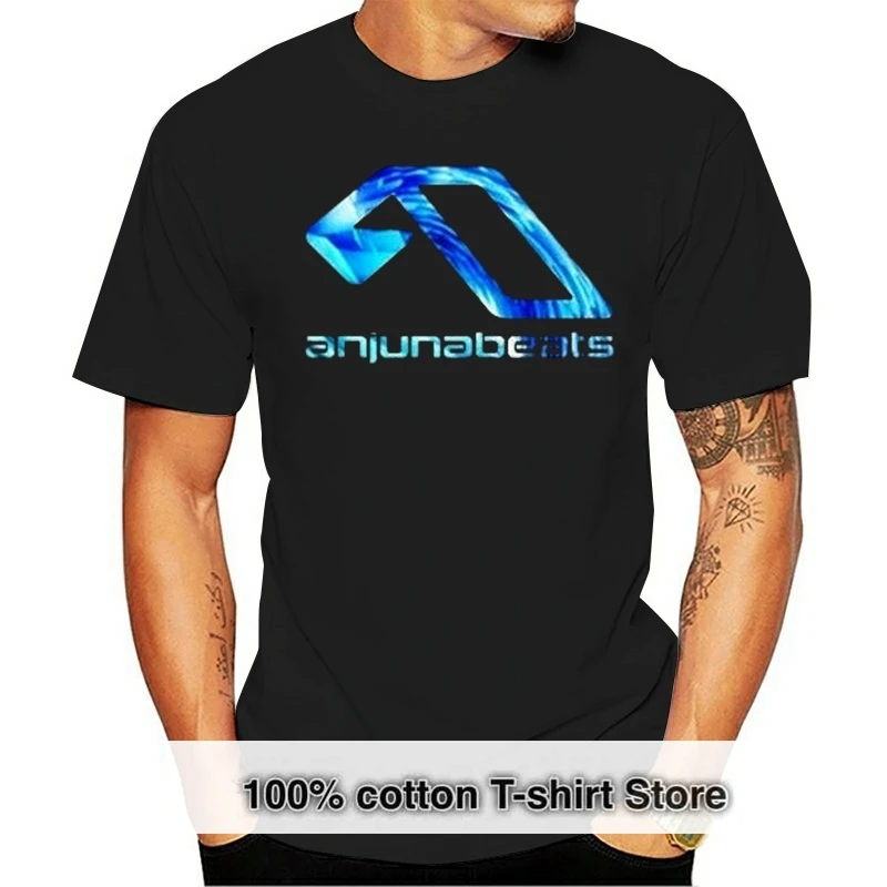 Anjunabeats Renk Logo T-shirt Bayan Tarzı