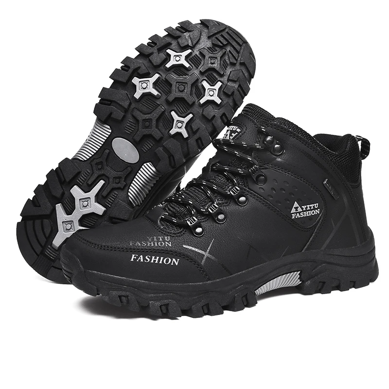 Açık Su Geçirmez yürüyüş Botları Erkekler trekking ayakkabıları Yürüyüş Tırmanma yürüyüş ayakkabıları Dağ Spor Botları Avcılık Erkekler Sneakers