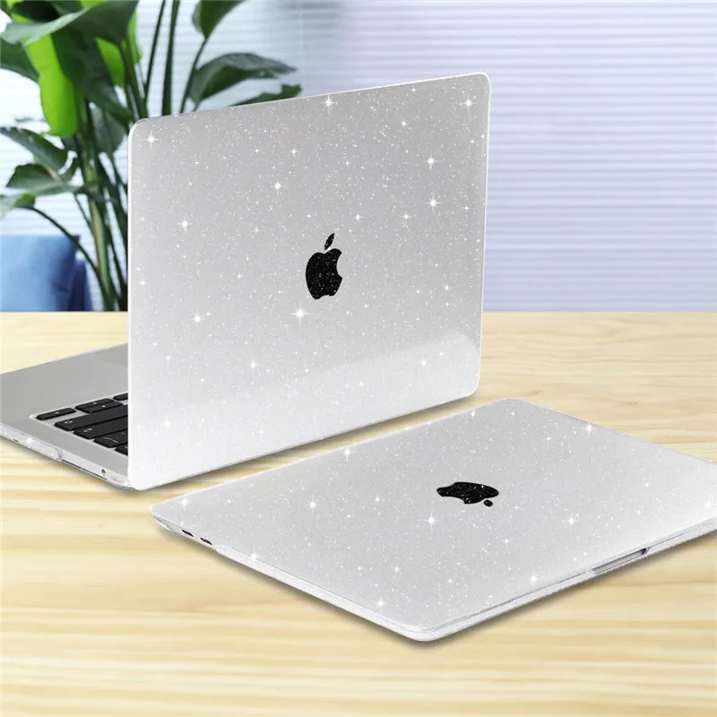 Bling kristal Kılıf için MacBook Hava 11 13 15 inç ve Pro Retina 13.3 2020 A2337 A2338 Kristal Mat Sert Kabuk Kapak Klavye Cilt