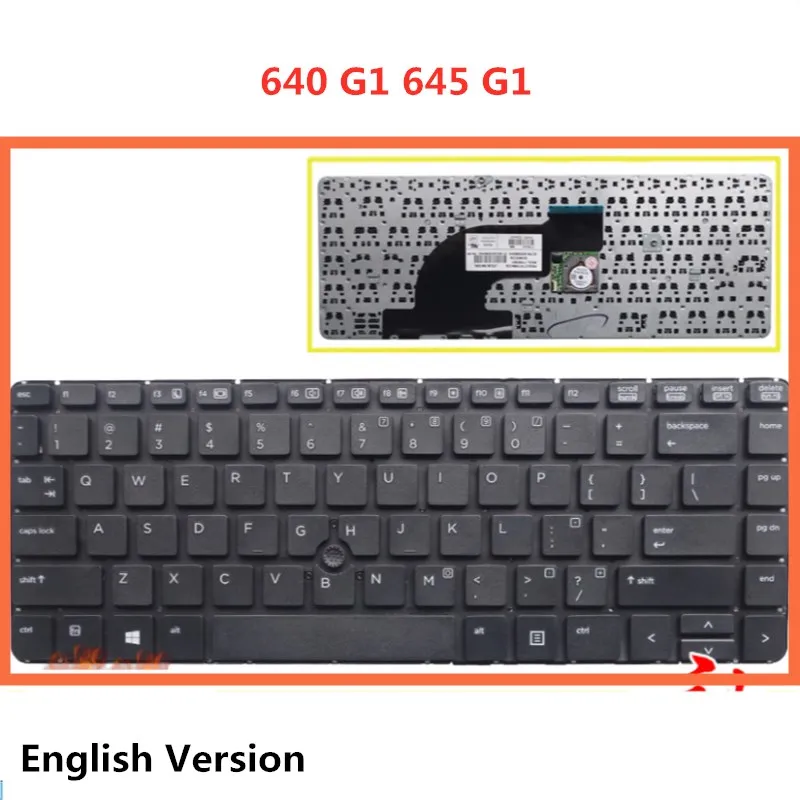 Dizüstü İngilizce Klavye HP 640 G1 645 G1 Dizüstü Yedek düzeni Klavye