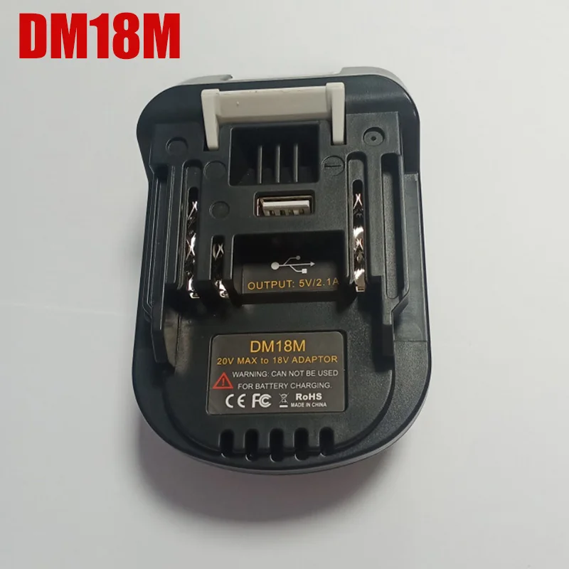 DM18M 18V 20V Pil Adaptörü Dönüştürücü Dewalt Milwaukee Piller için Dönüştürülmüş MAKİTA Li-İon Güç Araçları