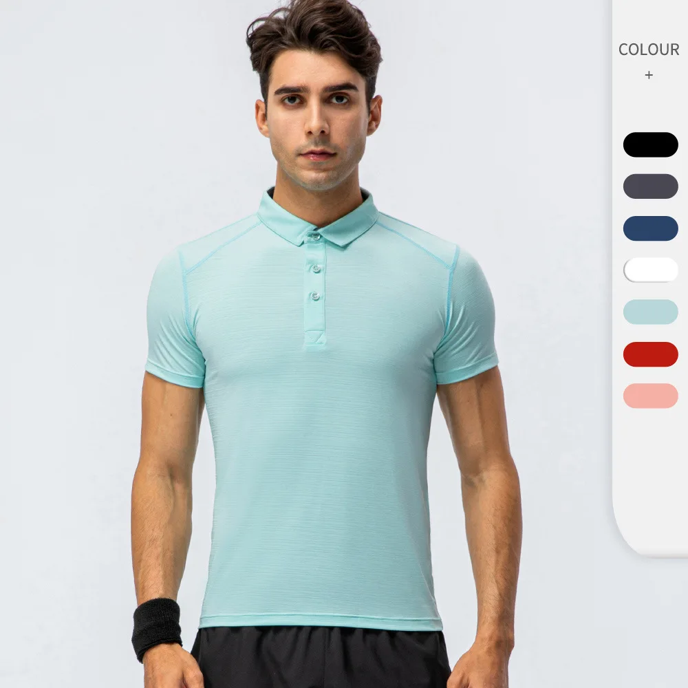 Erkek kadın Gömlek Poliamid Buz Hissi egzersiz kıyafetleri Kuru T-shirt Gevşek Koşu Emme Terleme Kısa Kollu