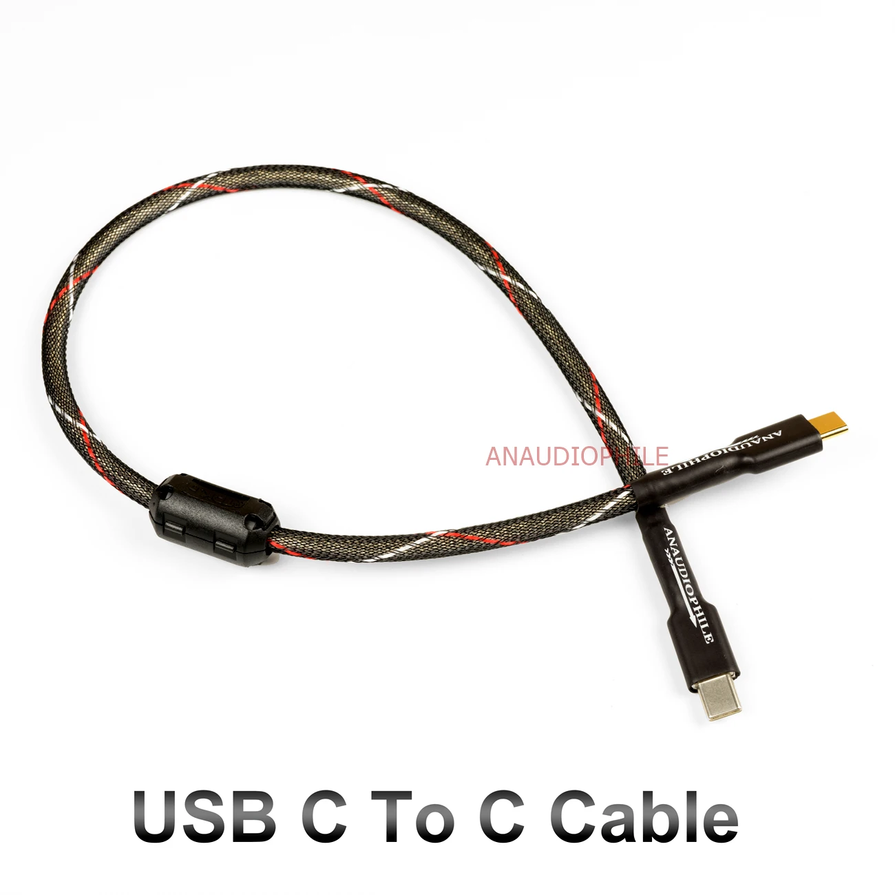 HiFi USB C C Kablo Gümüş Kaplama USB Tip C C Ses Veri Kablosu 5N Cep Telefonu DAC