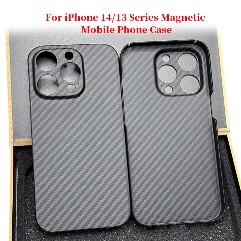 Karbon Karbon Fiber iPhone 14 13 12 Pro Max Magsafe Manyetik Kablosuz Şarj Darbeye Dayanıklı 13 14 Pro Kapak