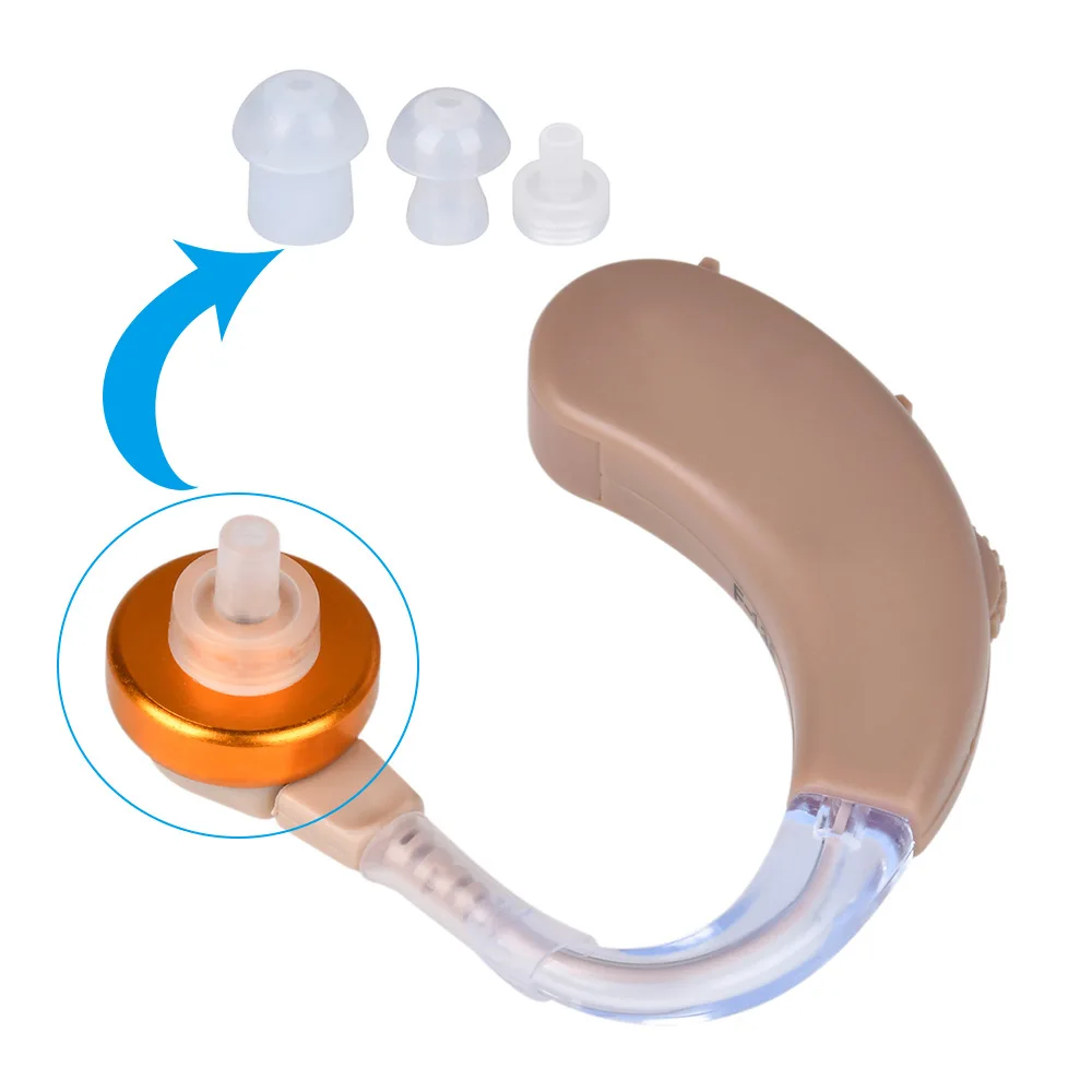 Kulaklık Aksesuarları İşitme Ses ses amplifikatörü AKSON F-138 Arkasında Kulak Ayarlanabilir Ses kulak koruyucu Bakım Sağlıklı Aracı