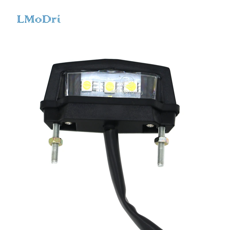 LMoDri Mini Motosiklet LED arka lambası Motosiklet Plaka İşık Tamir Otomatik Arka İşık Honda / Kawasaki / Yamaha / Suzuki