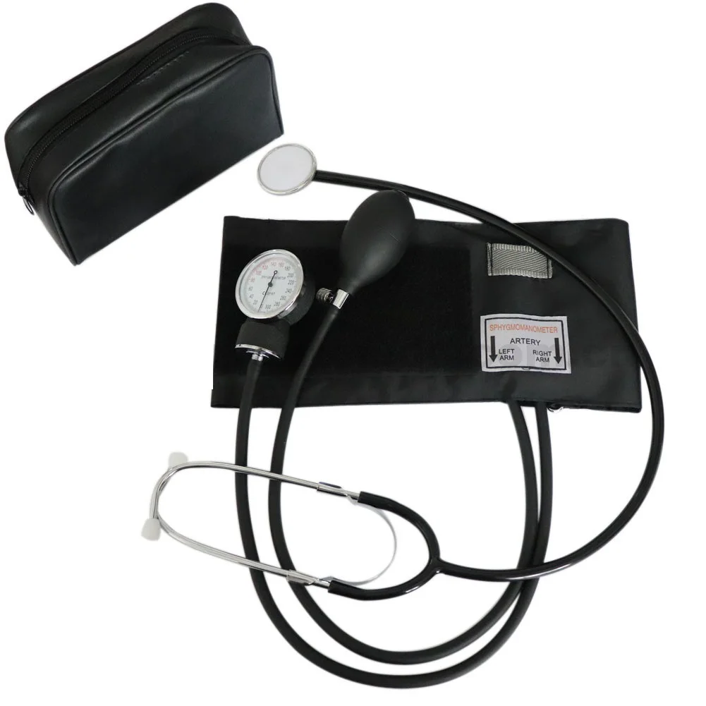 Manuel kan basıncı yüzey stetoskop tıbbi kan basıncı sakız kan basıncı göstergesi manastırı stetoskop