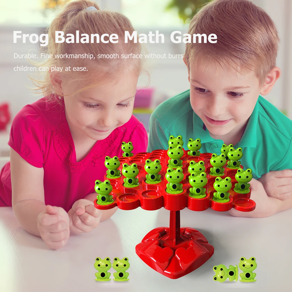 Montessori Matematik Oyuncaklar Eğitim Öğrenme Kurbağa Denge Ağacı Oyuncaklar Bulmaca Matematik Dengeleme Ölçeği Numarası Kurulu Oyunu Çocuklar Çocuklar için