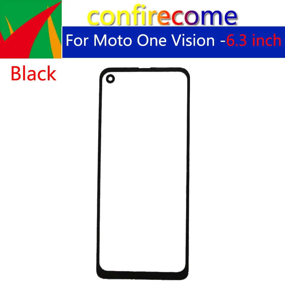 Motorola Moto Bir Vizyon XT1970 Dokunmatik Ekran Ön Panel Cam Lens İçin 10 adet\çok Dokunmatik ekran Dış Cam LCD 