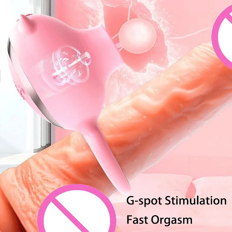 Penis Yüzükler x Emme Yalama Vibratörler Klitoris Yalıyor Meme Enayi Kayış Horoz Halka Erkekler Cock Extender Seks çiftler için oyuncak