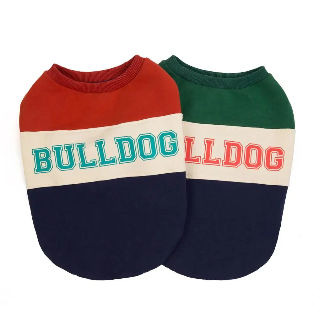 Pet Köpek Yelek Ceket Giyim Sonbahar Kış Rüzgar Geçirmez Köpek Giysileri sıcak tutan kaban Küçük Büyük Köpekler için Fransız Bulldog Yavru Pet Kıyafetler
