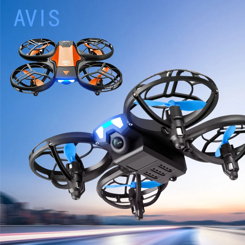 Profesyonel V8 Mini Drone 1080 P HD Kamera Hava Basıncı Yüksekliği Korumak Katlanabilir Quadcopter RC Dron Oyuncak Hediye