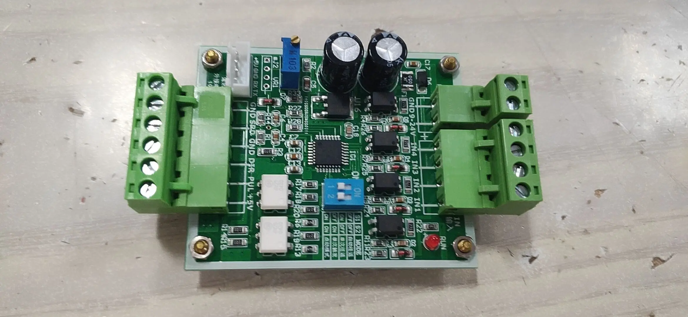 Step motor kontrolörü SPC-2 / Tek Eksenli step motor kontrolörü / servo Kontrol / bilgisayar Ayar Parametreleri