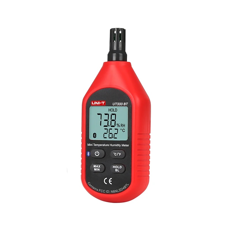 UNI - T UT333BT Bluetooth ıENV Mini Sıcaklık Nem Ölçer LCD Mositure Metre Cihazı Dijital Termometre Higrometre