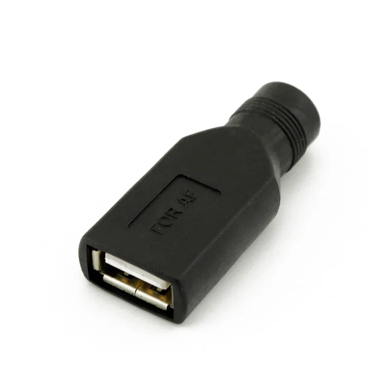 USB Dişi 5.5 mm x 2.1 mm Dişi DC Güç Dönüştürücü şarj adaptörü Konektörü 1 ADET Aksesuarları Konnektör Adaptörü SP99