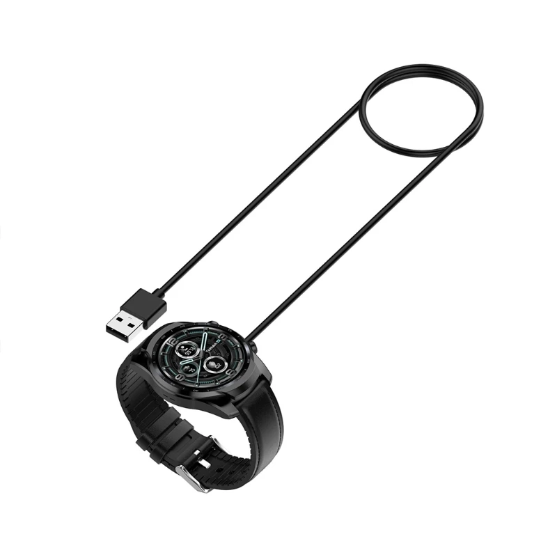 USB şarj kablosu Güç şarj adaptörü Dock manyetik stand için Ticwatch-proX / pro3 / pro3 LTE / pro 3 Ultra GPS Smartwatch