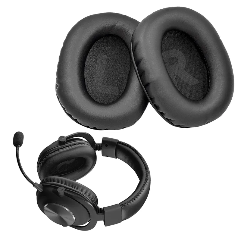 Yedek Kulak Yastıkları yastık Logitech G Pro X Kulaklık Kulaklık Deri Kulaklık kulak koruyucu Earcups