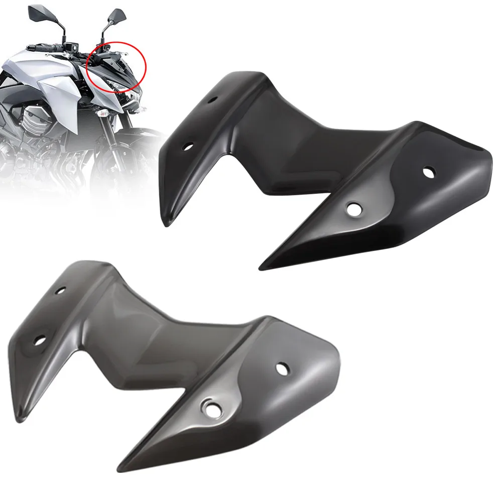Yeni Motosiklet Rüzgar Ekran Çift Kabarcık Ön Kukuletası Fairing Kapak Cam rüzgar deflektörü Kawasaki Z800 2012 -2016