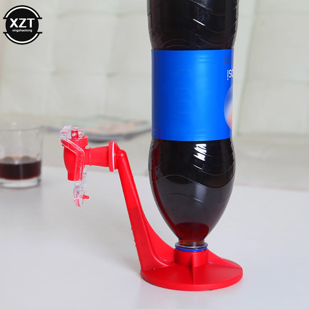 Yenilik Musluk Dokunun Saver Soda Dispenser Şişe Kola Baş Aşağı İçme Suyu Dağıtım Makinesi Anahtarı Gadget İçin Parti Ev Bar