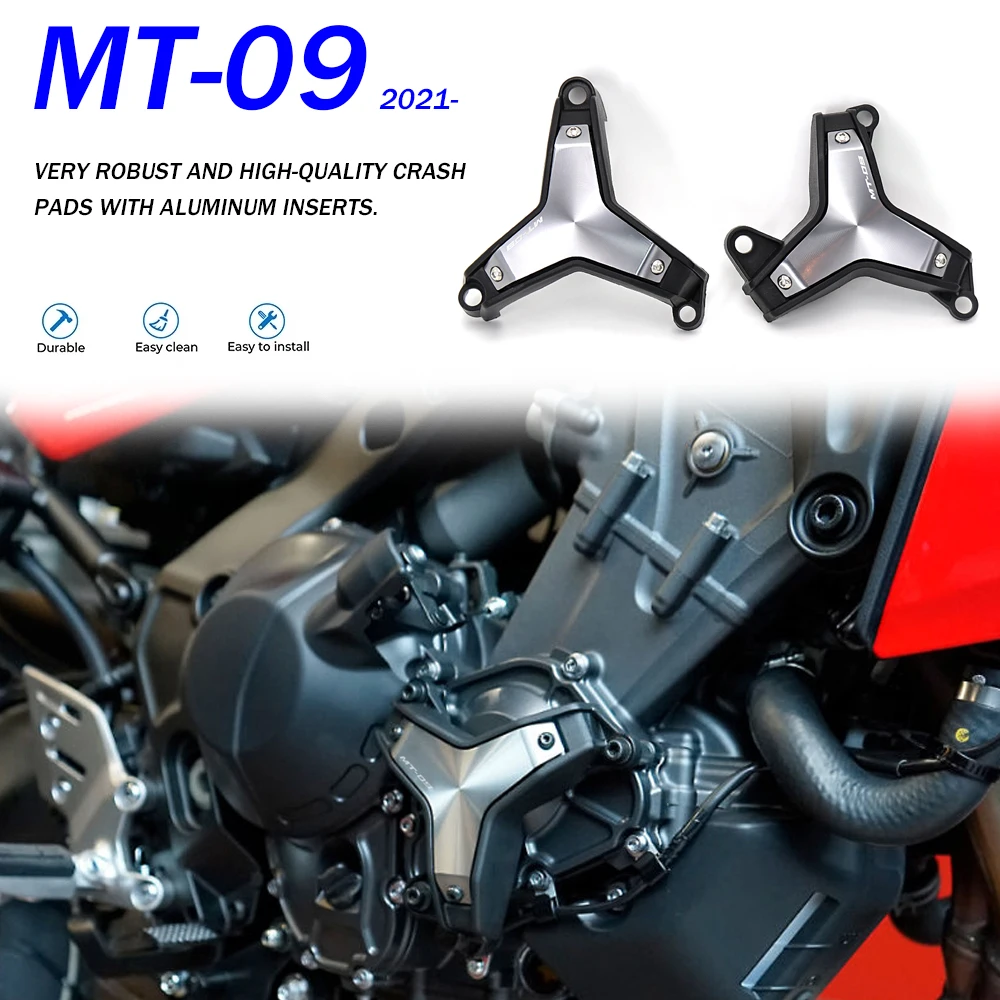 YENİ MT-09 Motosiklet Aksesuarları Yamaha MT09 MT 09 mt09 2021 2022 Motor Yan Kapak Koruyucular Motor Silindir Kapağı