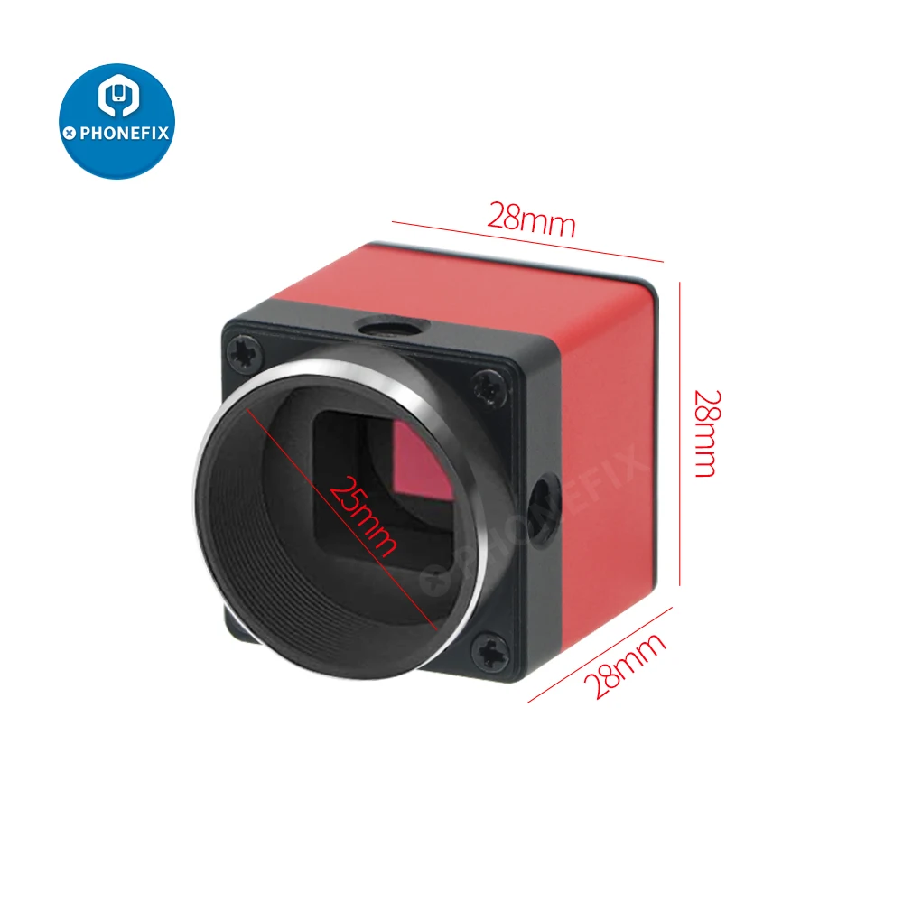 Yüksek Çözünürlüklü Mikro USB3. 0 5MP Endüstriyel CMOS Dijital Mikroskop Kamera Elektronik Dijital Mercek Mini C Dağı Video Kamera