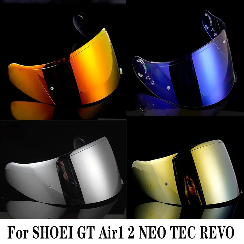 Motosiklet Kask Lens Anti-UV PC Visor Lens Modeli İçin SHOEI GT Aır1 2 NEO TEC REVO Model Motosiklet kask siperliği