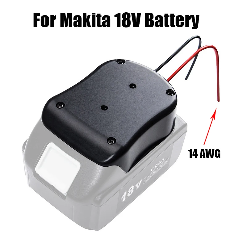 Pil Adaptörü Dönüştürücü Makita 18V Pil için 14 Awg DIY Adaptörü Güç Aracı Dönüştürmek için BL1830 BL1840 BL1850 BL1860 BL1840
